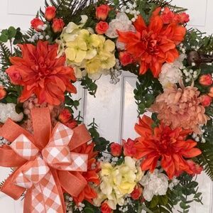 Spring and summer wreath